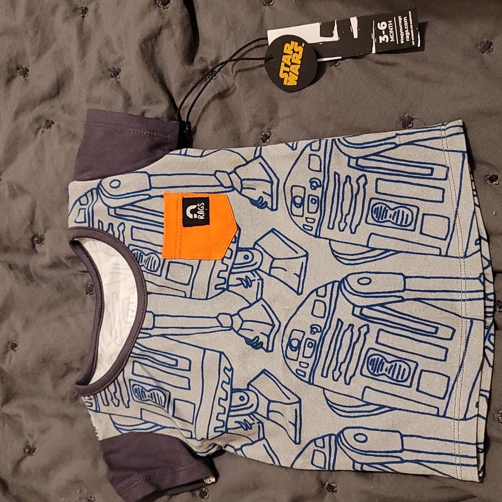 rags star wars tiny tee